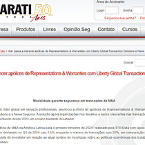 Aon passa a oferecer aplices de Representations & Warranties com Liberty Global Transaction Solutions e Newe Seguros